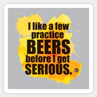 Practice beers Sticker